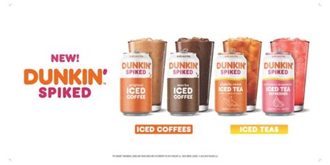 Dunkin’ launches ‘spiked’ line of ready-to-drink iced coffees and teas