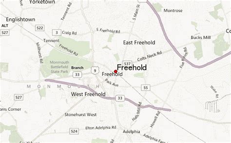 Freehold Borough Location Guide