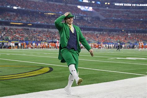 A history of Notre Dame football’s famous mascot, the Leprechaun