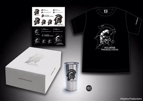 Kojima Productions merchandise will be available for pre-order December ...