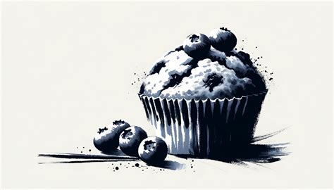 Blueberry Muffin HD Wallpaper – Delicious Desktop Background by robokoboto