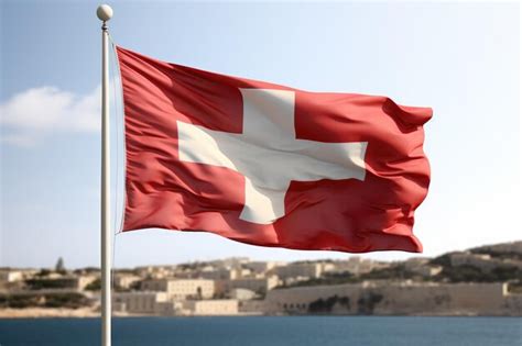 Premium AI Image | Swiss flag