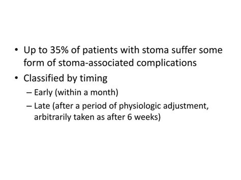 Complications of stoma | PPT