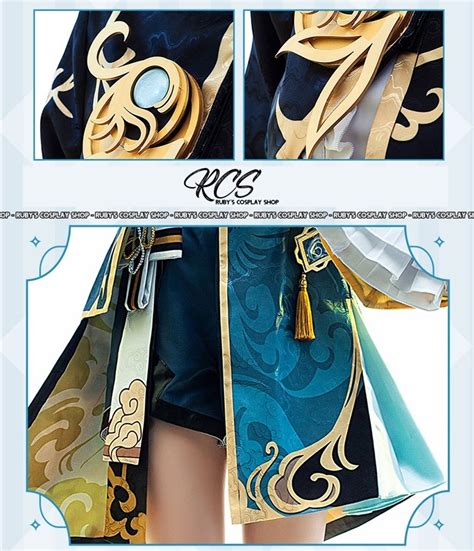 Genshin Impact - Xingqiu Cosplay Costume – Ruby's Cosplay Shop