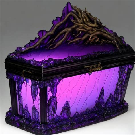 fantasy glass coffin | OpenArt