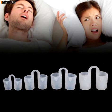 4Pcs/Box Anti Snoring Device For Women Men Relieve Snoring Stopper ...