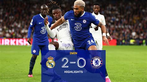 Highlights: Real Madrid 2-0 Chelsea | Video | Official Site | Chelsea ...