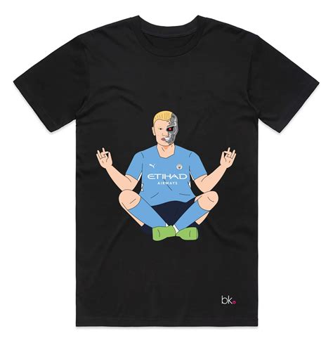 Haaland Robot Man City F.C. T-Shirt | BanterKing