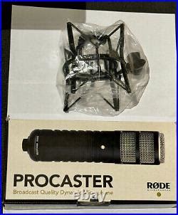 Rode Procaster Dynamic Microphone + PSM1 Shock Mount BRAND NEW | Pro ...