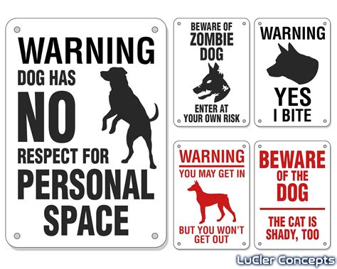 Funny Beware Of Dog Sign Printable