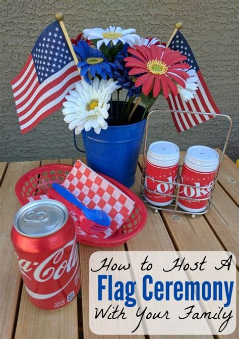 How To Do A Flag Ceremony With Your Family | Shaping Up To Be A Mom