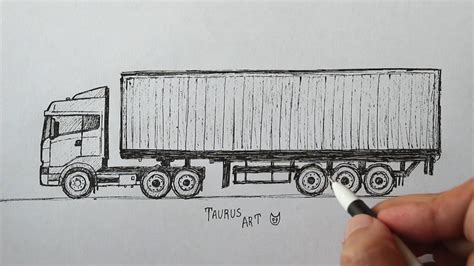 How To Draw A Cargo Truck? Update New - Achievetampabay.org