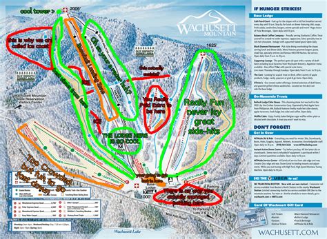 Honest Trail Map of Wachusett Mountain, MA : r/skiing