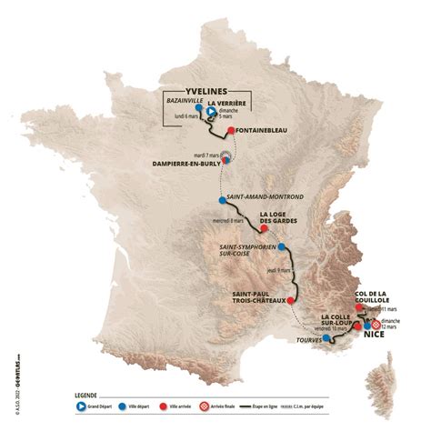 Paris-Nice 2023 route | Cyclingnews