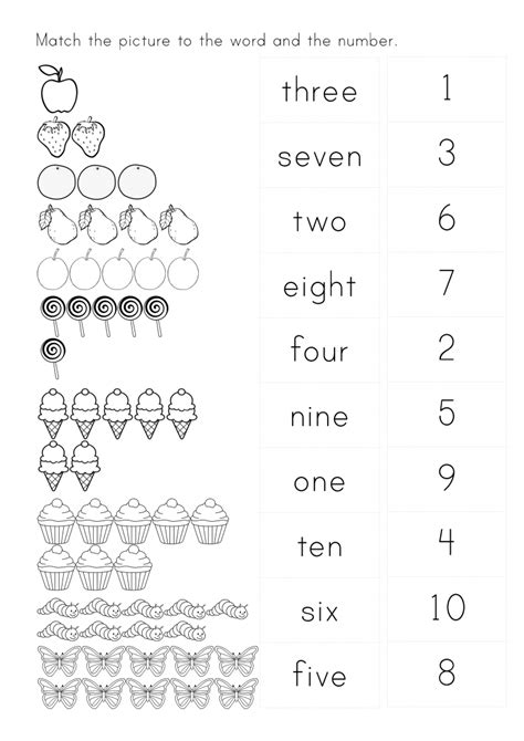 Printable Number Words Worksheets | Activity Shelter