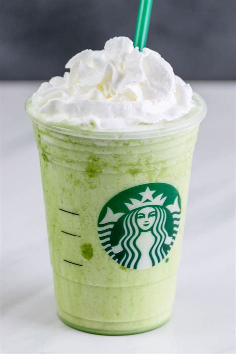 Starbucks green tea frappuccino – Artofit