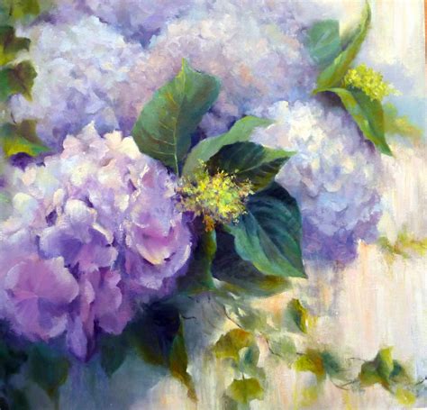 hydrangea watercolor paintings | Hydrangea Paintings | Hydrangea ...