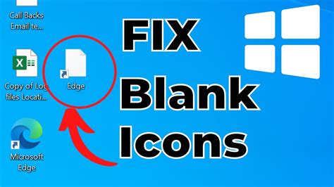 How to Fix Blank White Desktop Shortcut Icons in Windows 10