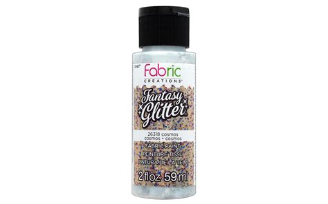 Fabric Creations Fantasy Glitter Fabric Paint 2oz-Cosmos - Walmart.com