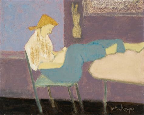 MILTON AVERY (1885-1965), Untitled (Reader) | Christie's