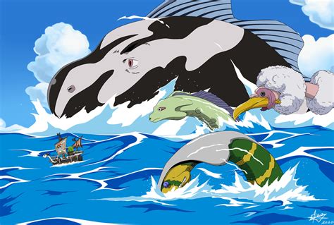 One Piece - Sea Kings by Witch-Kaira on DeviantArt