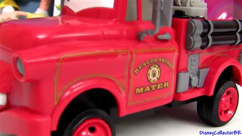 Cars Toons Fire Truck Mater From Rescue Squad Mater Disney Pixar Mater ...