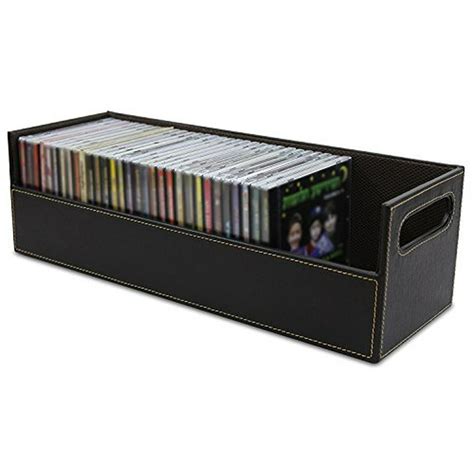 Stock Your Home CD Storage Box with Powerful Magnetic Opening - CD Tray ...