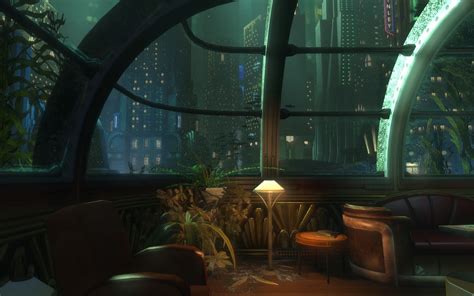 HD wallpaper: Bioshock Rapture Buildings HD, white steel wall decor ...