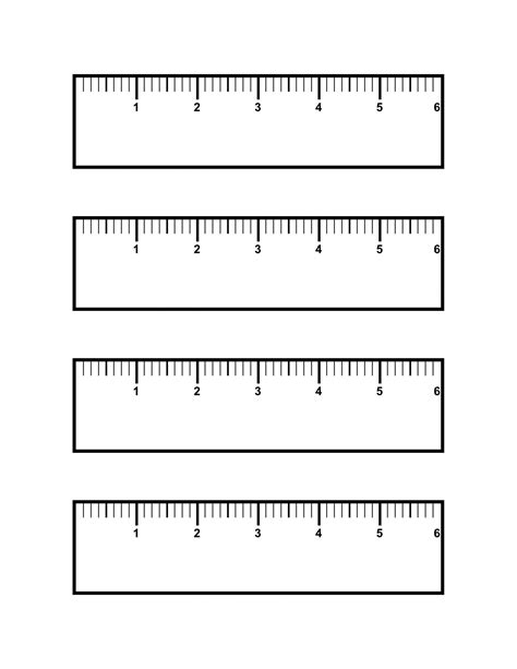 Microsoft Word Printable Ruler - Printable Ruler Actual Size