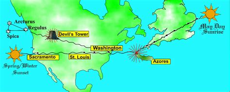 Ley Lines New York State Map