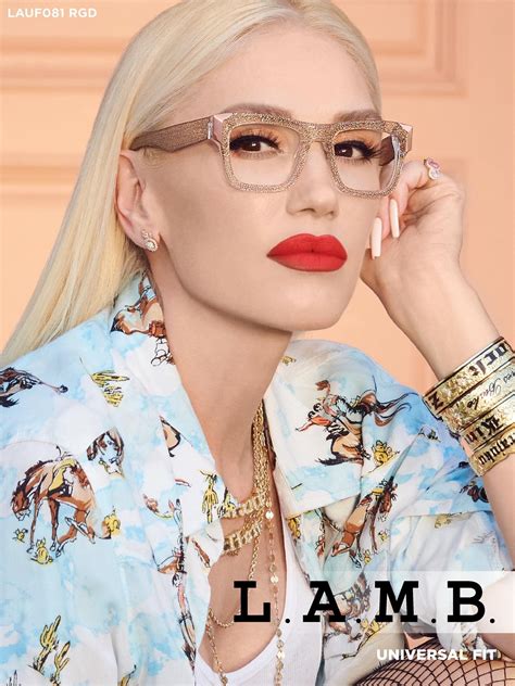 L.A.M.B. in 2021 | Fashion eye glasses, Eye wear glasses, Gwen stefani ...