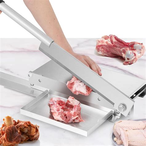 Buy Moongiantgo Manual Meat Cutter Rib Slicer Heavy Duty Chicken ...