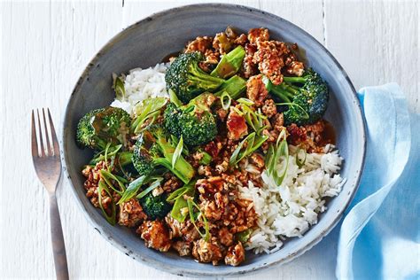 Curtis Stone's crispy pork stir-fry with baby broccoli