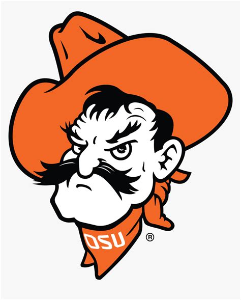 Pete Head - Pistol Pete Oklahoma State Mascot, HD Png Download - kindpng