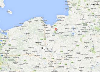 Poland Mazury Map