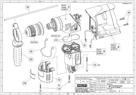 Hilti TE 3000 Parts Diagram Images, Photos | Mungfali