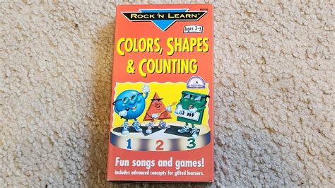 Colors, Shapes Counting (DVD) – Rock 'N Learn, 40% OFF