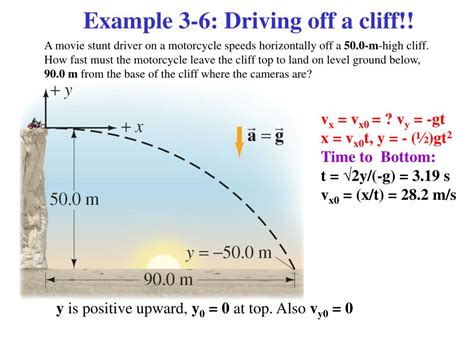 PPT - Projectile Motion Examples PowerPoint Presentation, free download ...