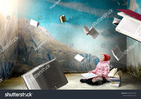 Little Girl Reading Book Stock Photo 1669814407 | Shutterstock