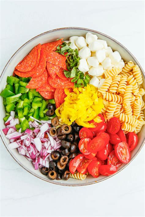 PIZZA PASTA SALAD + WonkyWonderful