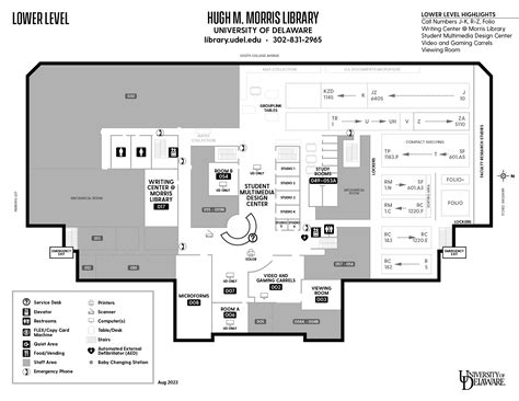 Morris Library Available Seats – Spaces