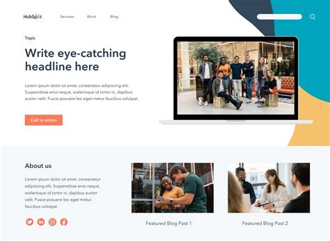 20 Free Professionally Designed Landing Page Templates