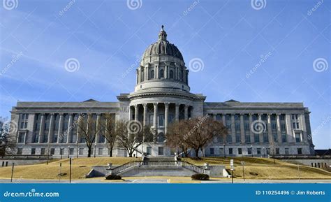 Eastside of Missouri State Capitol Editorial Photo - Image of building ...