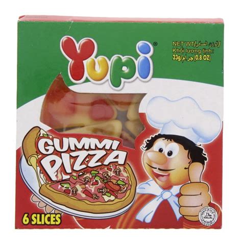 Yupi Gummy Candies GUMMI PIZZA , 23g (6 slices).- Buy Online in United ...