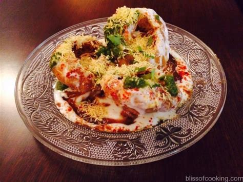 Kachori Chaat - Bliss of Cooking