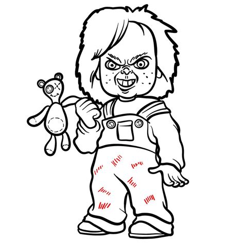 How to Draw Chucky: Sketching the Sinister Smile