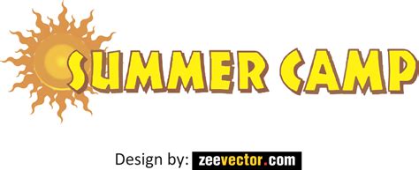 Summer Camp Vector - Vector Design - Cdr, Ai, EPS, PNG, SVG