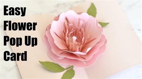 Free Printable Flower Pop Up Card Templates | Best Flower Site