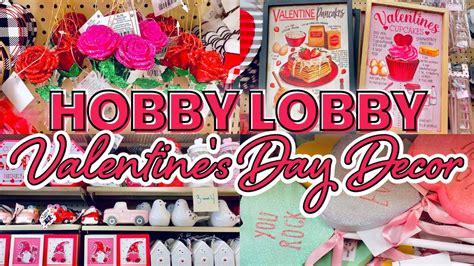 Valentines Day Crafts At Hobby Lobby Valentine Decorations On Sale This ...