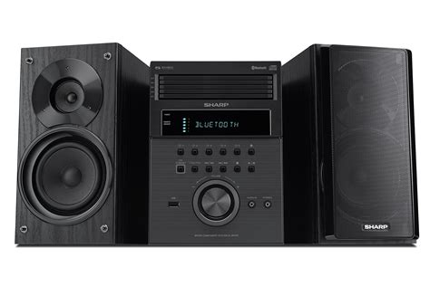 Sharp XL-BH250 Sharp 5-Disc Micro Shelf Executive Speaker System with ...